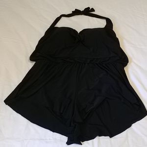 One-Piece Soft-cup Swim Suit